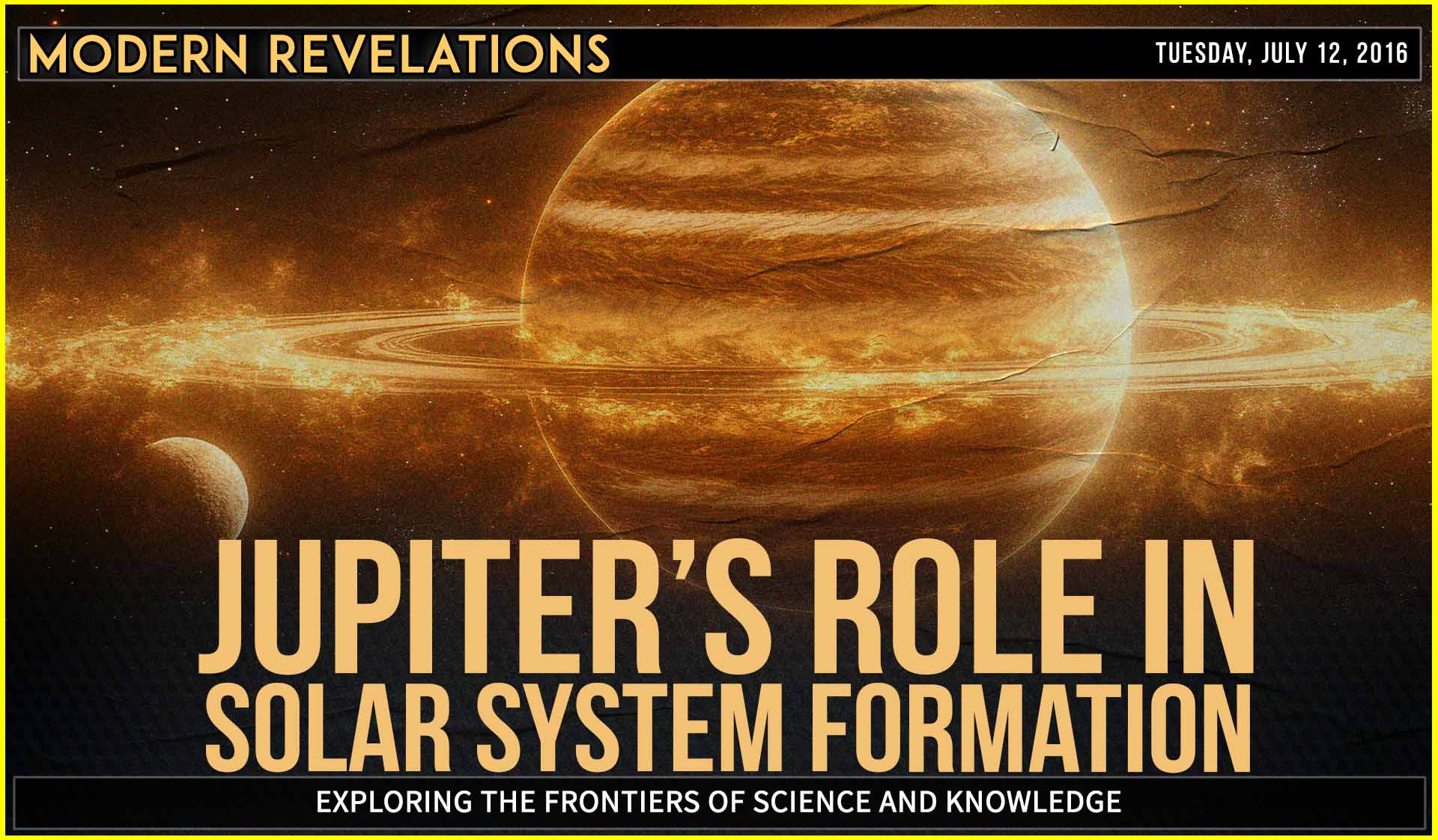 Jupiter’s Role in Solar System Formation